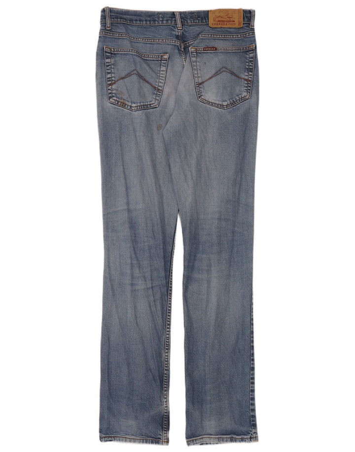 Carrera Hombre 700 Vaqueros Rectos Regulares W30 L34 Azul