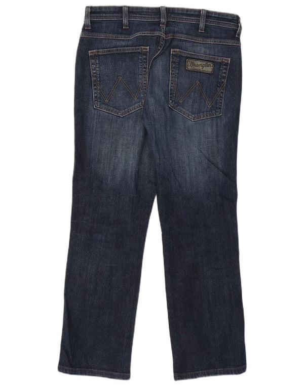Wrangler Vaqueros Rectos Elásticos Arizona Para Hombre W32 L27 Algodón Azul