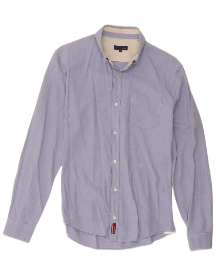 Camisa Trussardi Hombre Small Azul