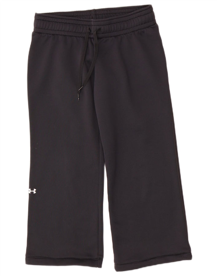 UNDER ARMOUR Pantalones de chándal cortos para mujer UK 10 Small Black