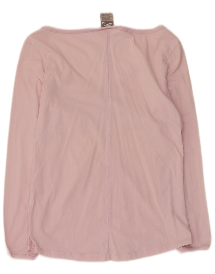 Nike Camiseta de manga larga para mujer UK 10/12 Medium Pink