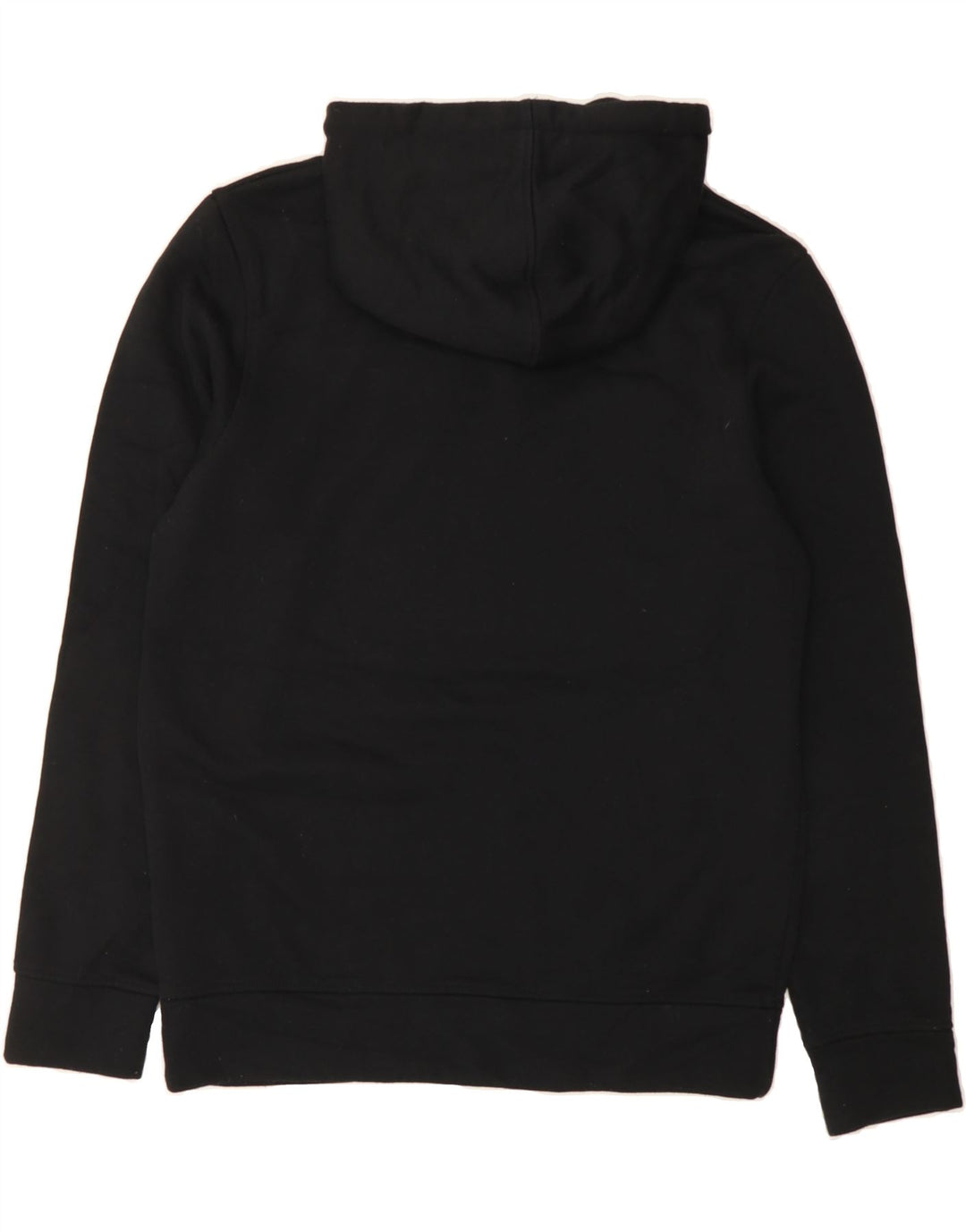 JACK & JONES Mens Hoodie Jumper Medium Black Polyester Vintage Jack & Jones and Second-Hand Jack & Jones from Messina Hembry 