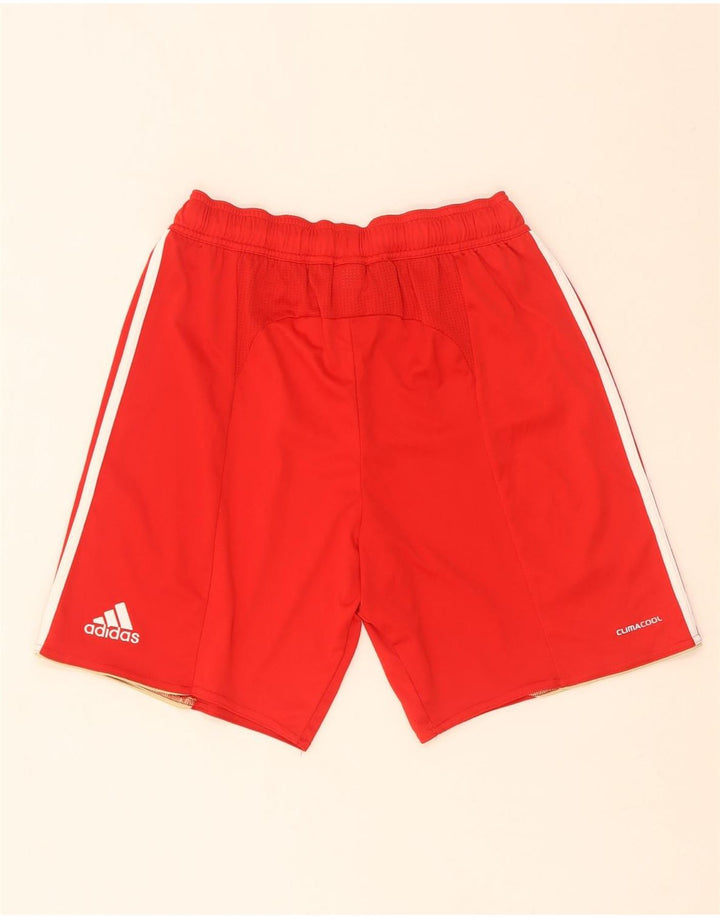 Adidas Mens Liverpool Sport Shorts Pequeño Rojo Poliéster