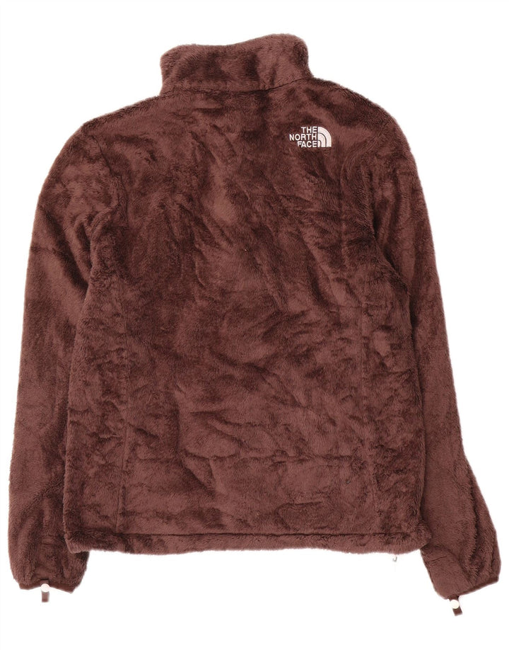 The North Face Chaqueta polar para mujer UK 10 Small Marrón Poliéster