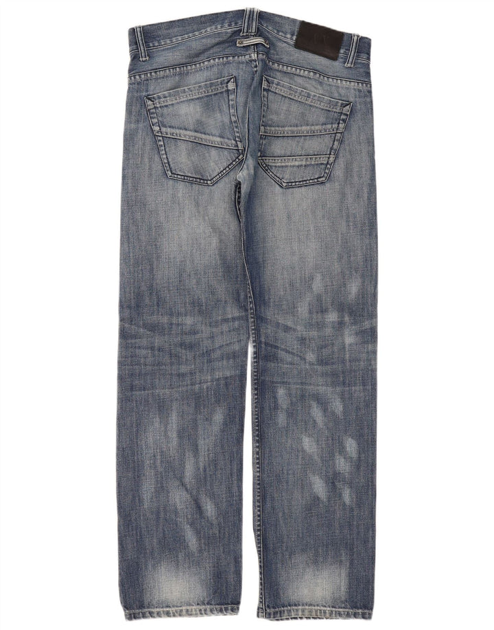 Armani Exchange Vaqueros Sueltos para Hombre W32 L32 Algodón Azul