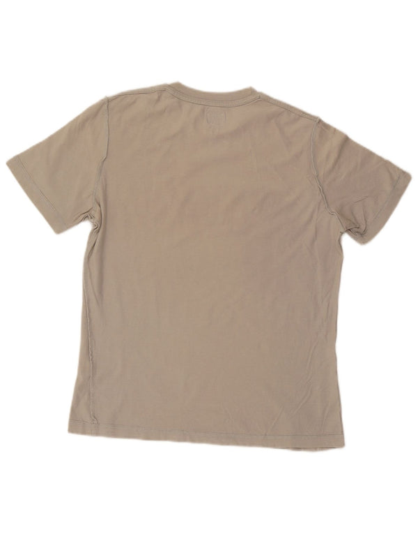 Calvin Klein Camiseta gráfica para hombre Top grande de algodón con manchas grises