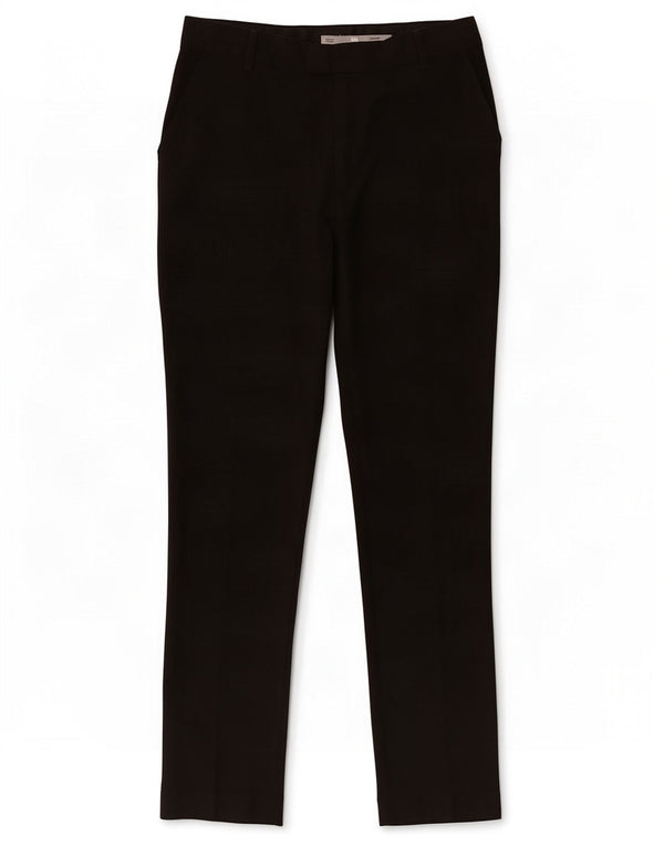 Marks & Spencer Pantalones chinos ajustados escolares para niños 15-16 años W31 L29 Negro