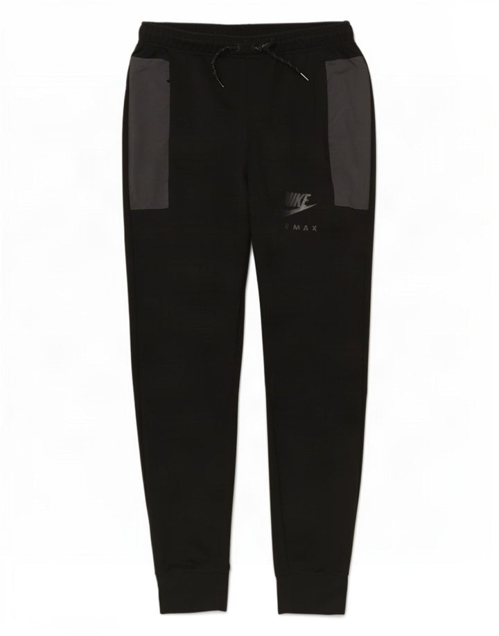 Nike Pantalones De Chándal Joggers Large Negro Colorblock Poliéster