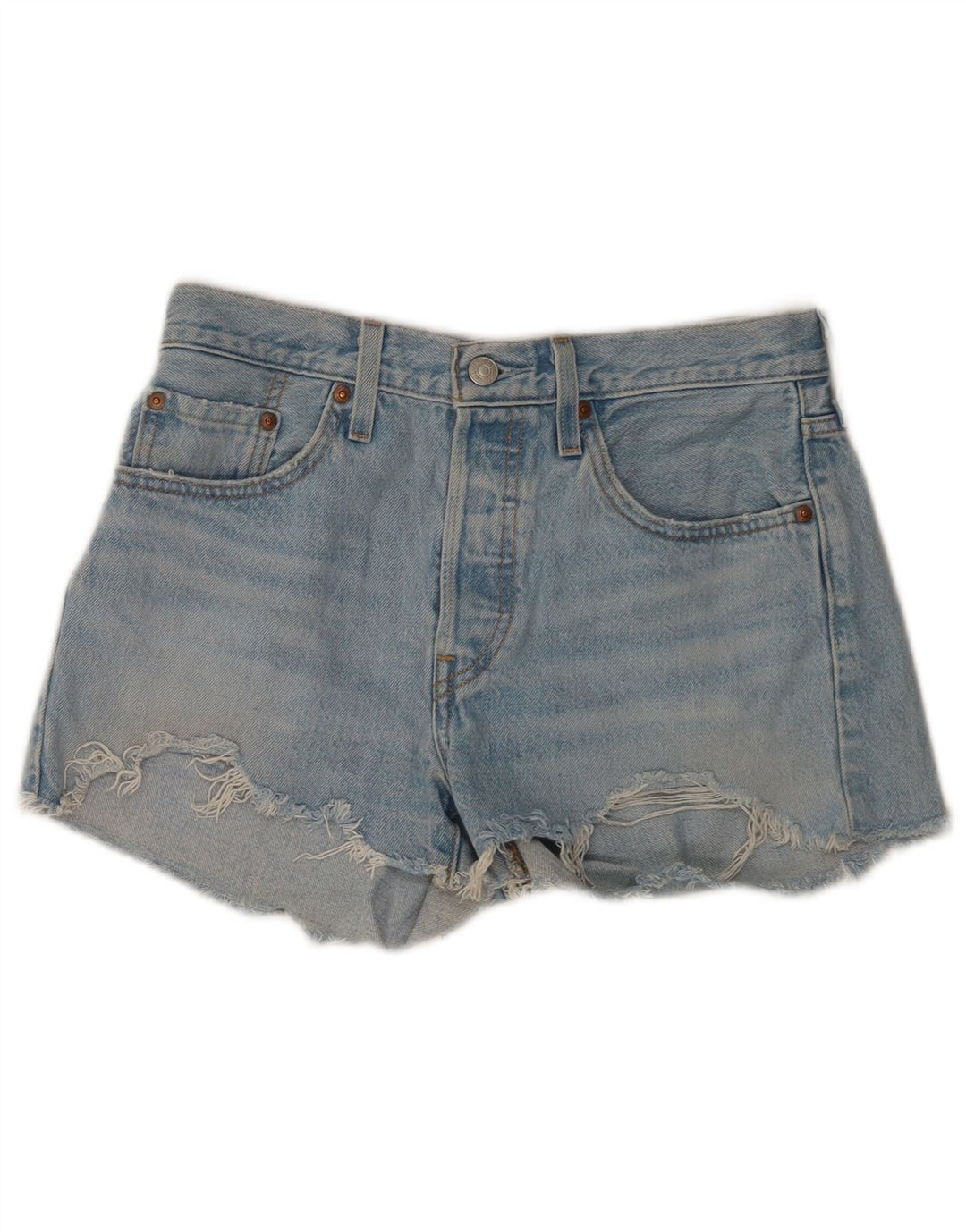 Shorts Vaqueros Levi's Mujer W27 Small Azul Algodón