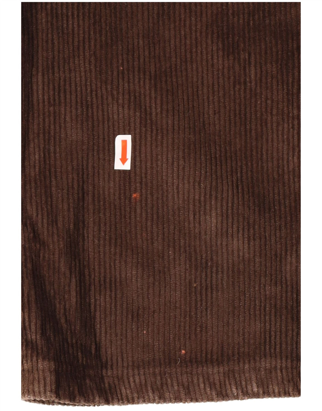 Pantalón Carrera Recto De Pana Para Hombre W34 L30 Marrón