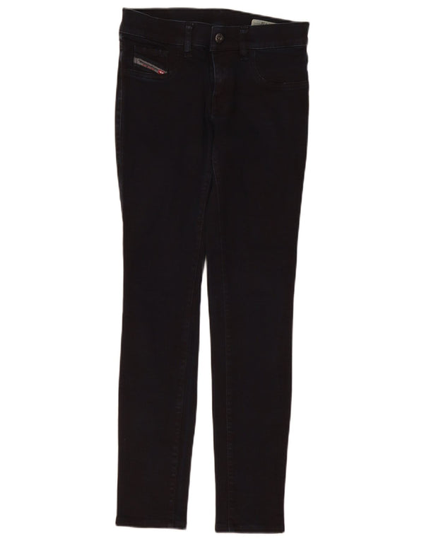 Diesel Mujer Livier Vaqueros Pitillo Super Slim De Cintura Baja W28 L28 Azul Marino