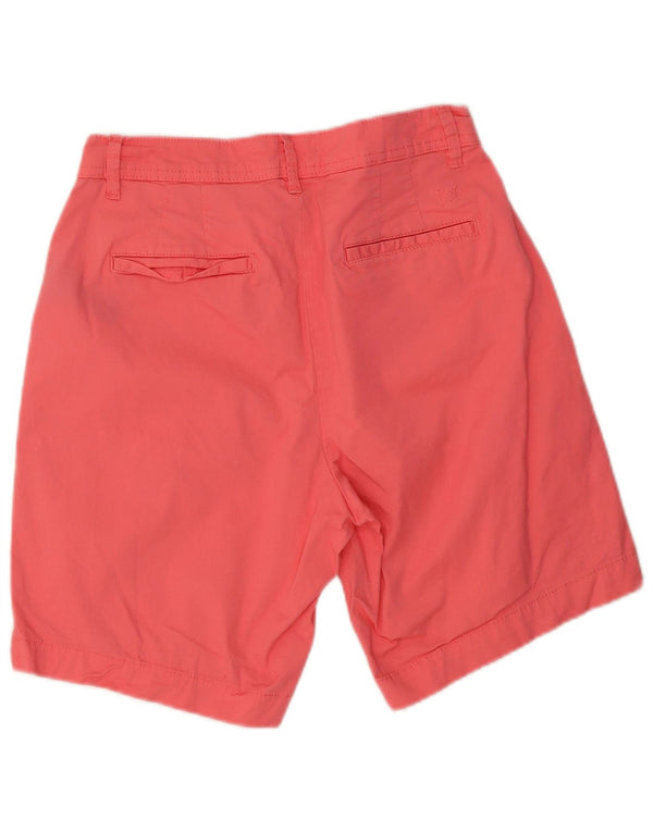 Crew Clothing Pantalones cortos chinos para mujer UK 12 Medium W28 Algodón rosa