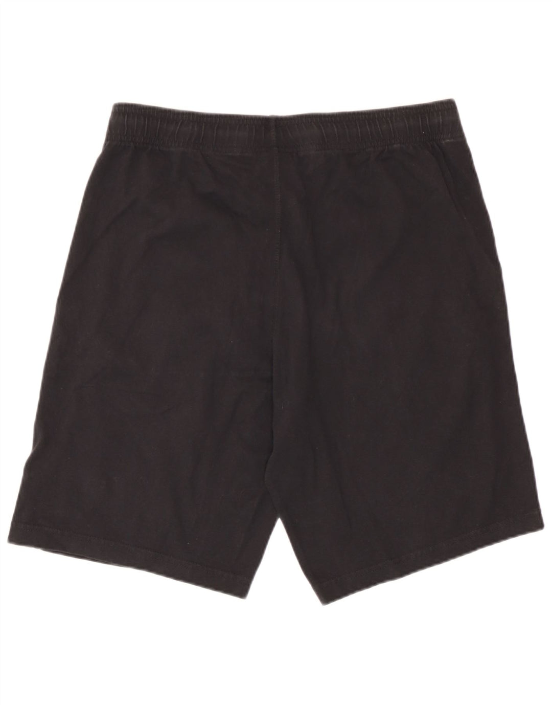 Champion Pantalones cortos deportivos para hombre, tamaño grande, algodón negro