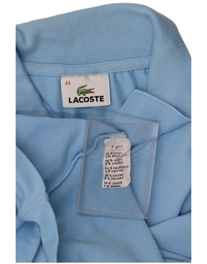 Polo Lacoste para mujer talla 44 algodón azul grande