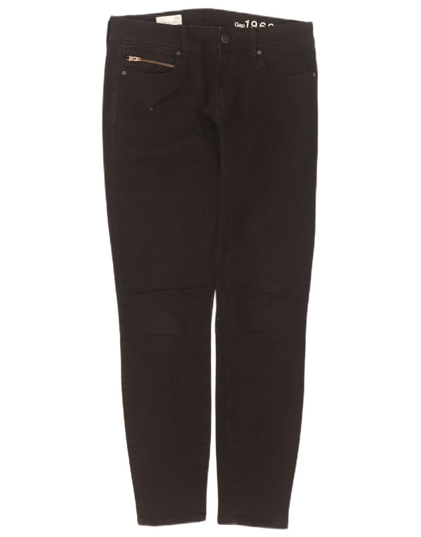 Gap Mujer Legging Skinny Jeans W26 L27 Algodón Negro
