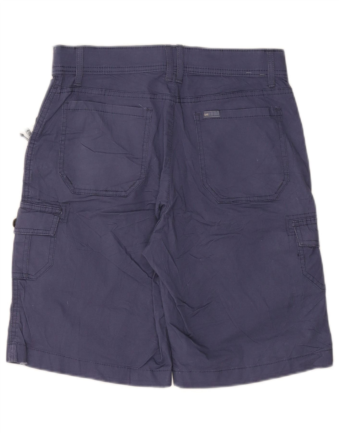 LEE Mens Cargo Shorts W30 Medium Azul Marino