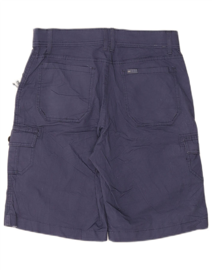 LEE Mens Cargo Shorts W30 Medium Azul Marino