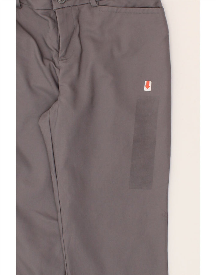 LEE Womens Regular Fit Mid Rise Casual Trousers US 6 Medium W28 L32 Grey Vintage Lee and Second-Hand Lee from Messina Hembry 