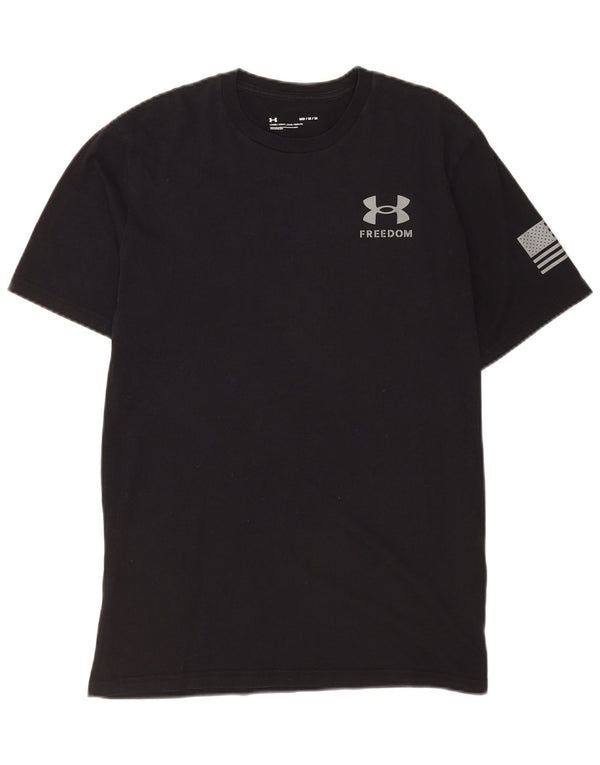 Under Armour Camiseta gráfica para hombre Top Medium Black Sports