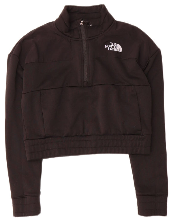 The North Face Sudadera Corta Suelta para Mujer Jersey UK 6 XS Negro