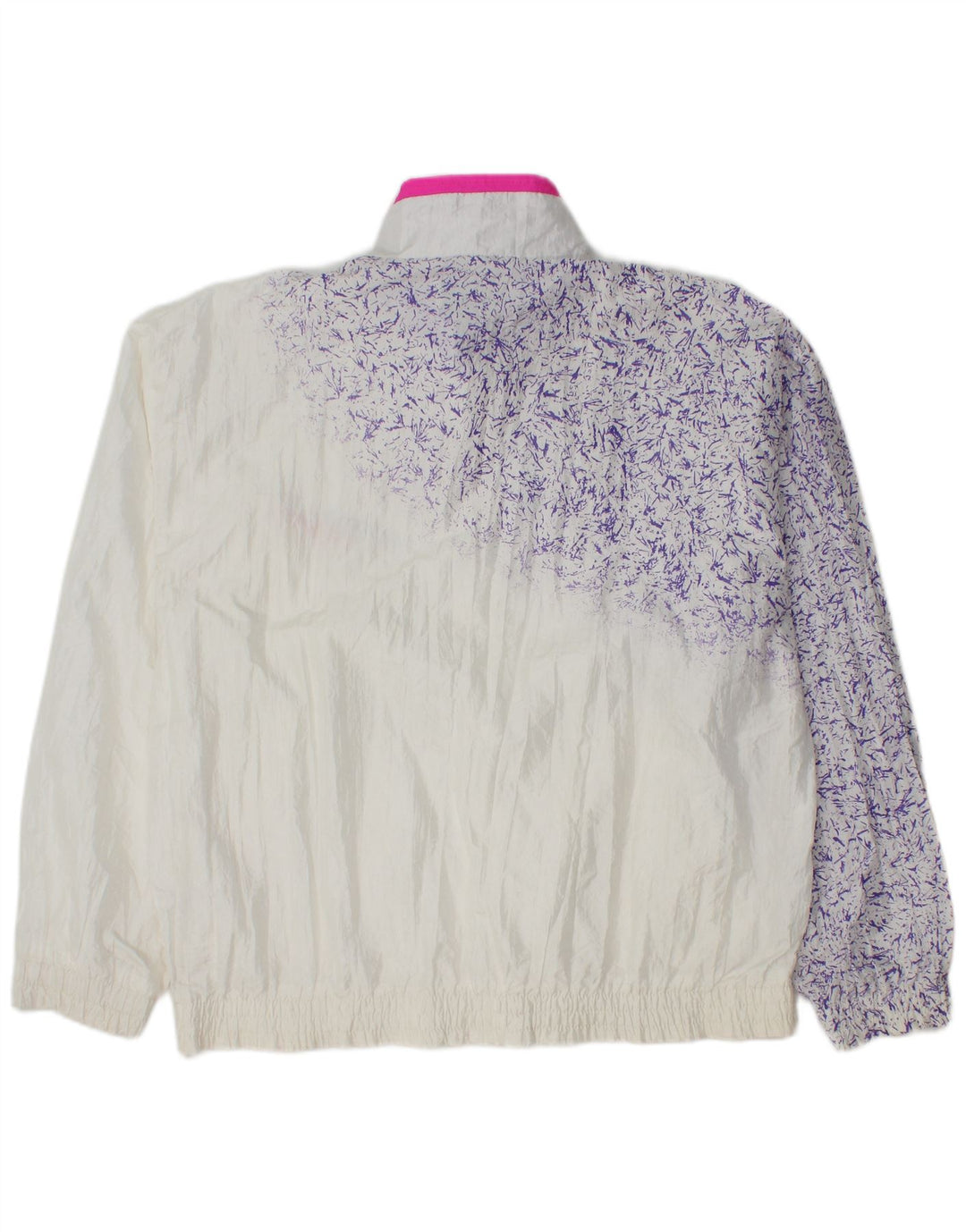 Fila Chaqueta de chándal para mujer IT 50 XL Poliamida moteada blanca