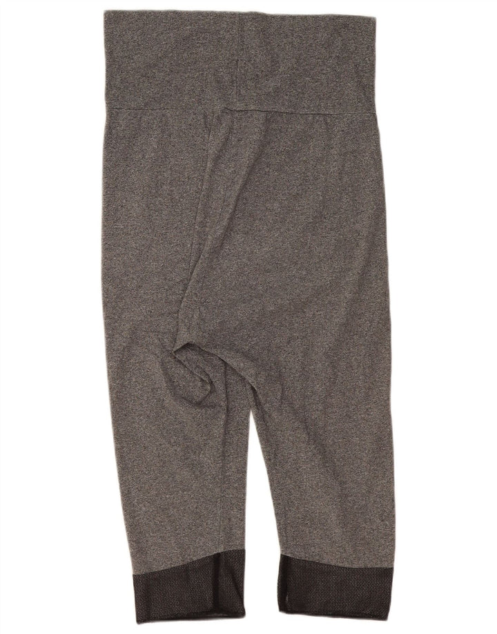 Freddy Leggings capri para mujer IT 46 Algodón moteado gris grande