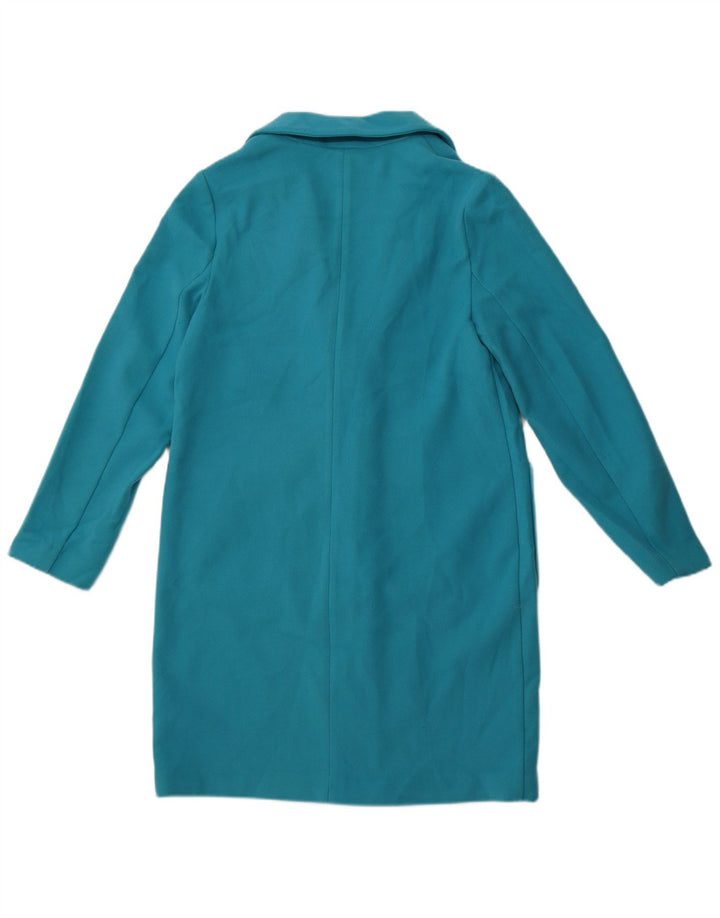 MARKS & SPENCER Abrigo para mujer UK 10 Pequeño Poliéster azul