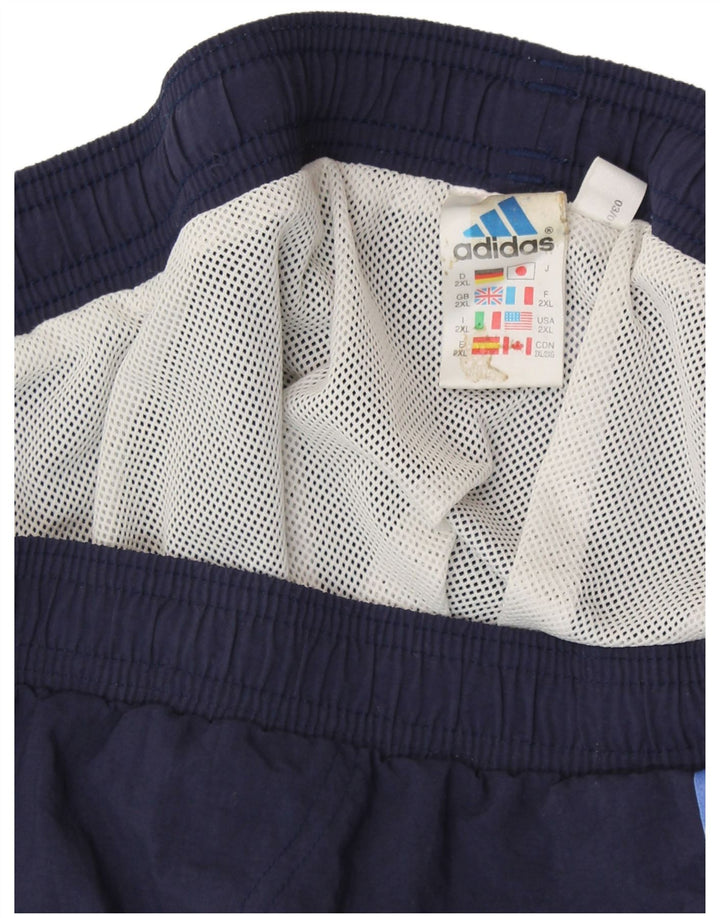 Pantalones cortos deportivos ADIDAS para hombre 2XL Azul marino Poliéster