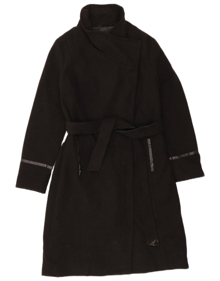 Abrigo Oasis para mujer UK 46 Grande Poliéster negro