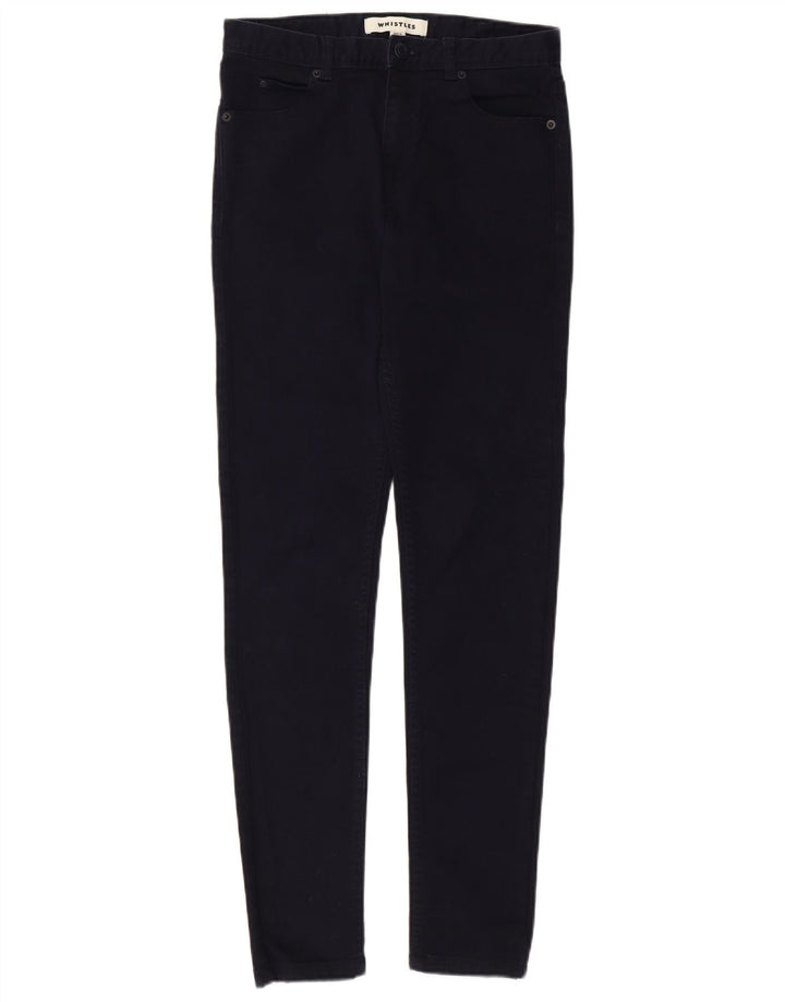 Vaqueros pitillo para mujer WHISTLE W28 L29 Algodón azul marino