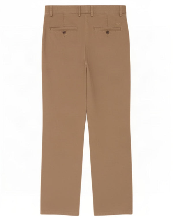 Dockers Pantalón chino recto para hombre W32 L32 Algodón beige