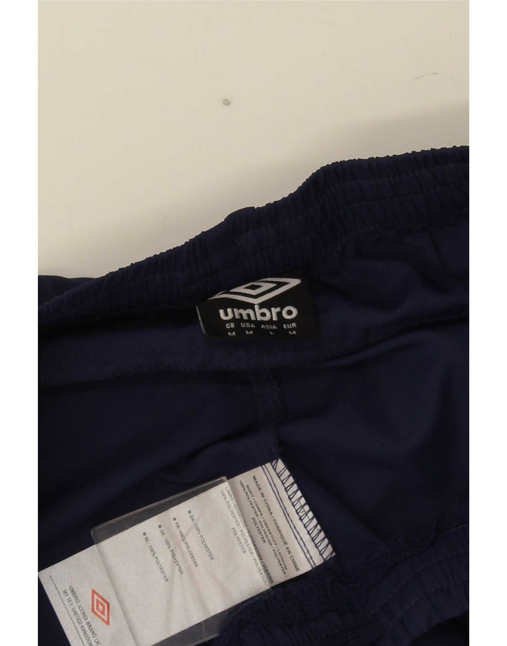 Pantalones cortos deportivos Umbro para hombre Poliéster azul marino mediano