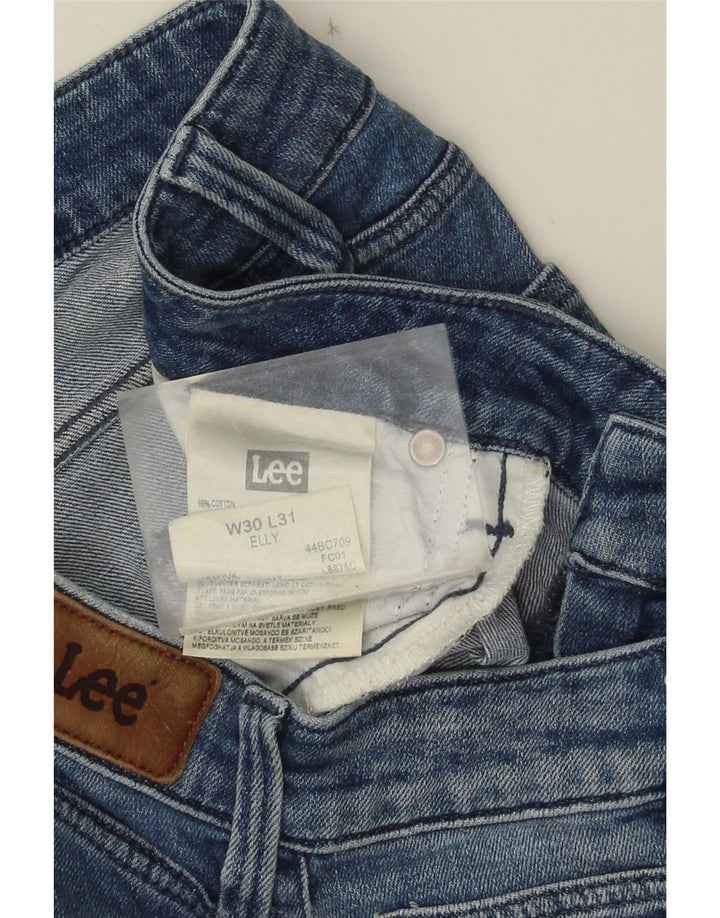 Vaqueros Lee Elly Slim W30 L31 Algodón Azul Mujer