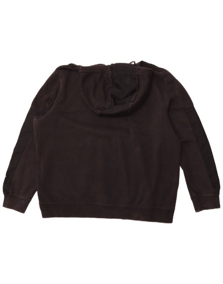 NIKE Sudadera con capucha gráfica para hombre XL Algodón negro