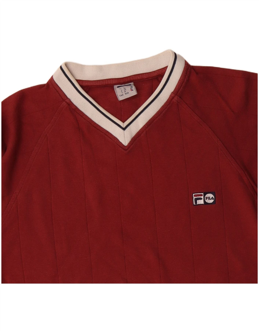 Camiseta FILA Hombre Top Medium Rojo Algodón