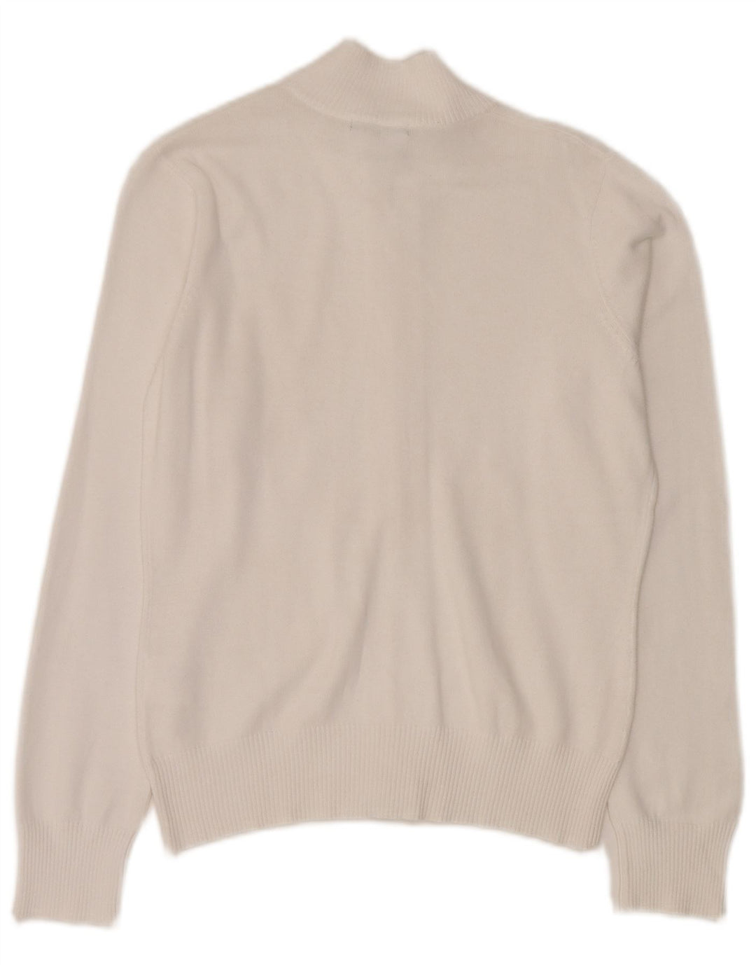 Sergio Tacchini Cárdigan Mujer IT 44 Medio Algodón Blanco