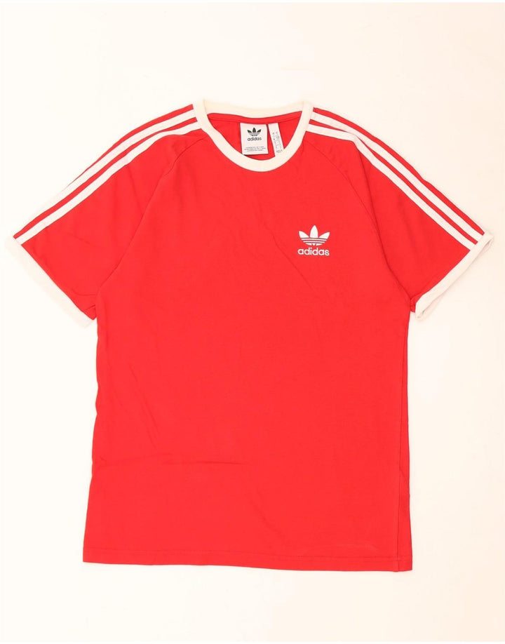 ADIDAS Camiseta Hombre Top Small Rojo Algodón