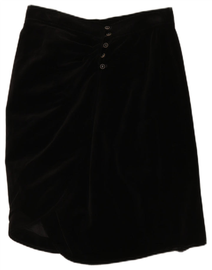 UNGARO Falda Recta Mujer W30 Mediana Negro