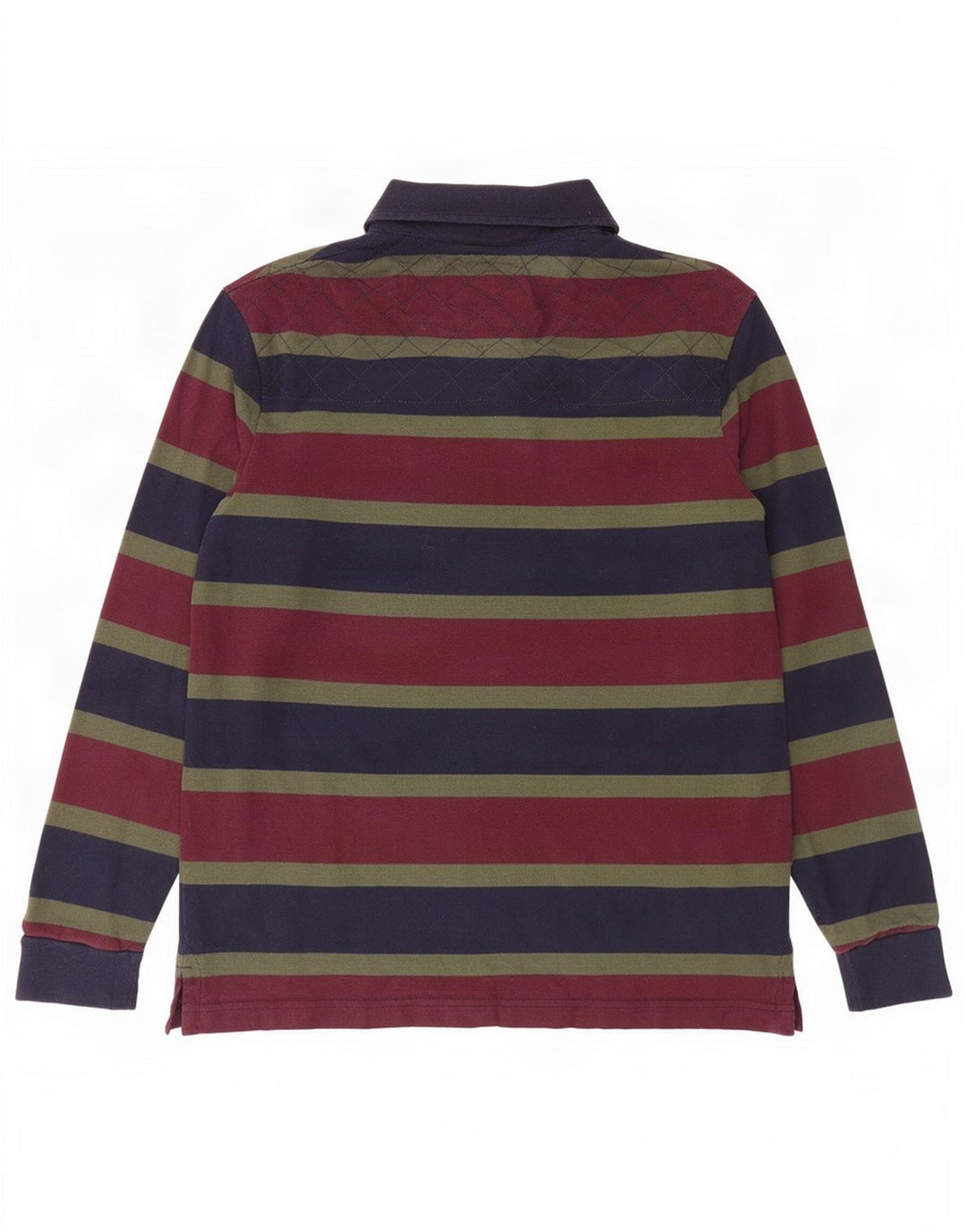 Marks & Spencer Polo de rugby azul Harbor para hombre, talla pequeña, multicolor