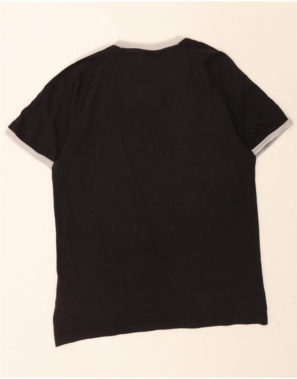 Camiseta Adidas Hombre Top Medium Negro Algodón