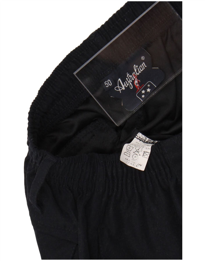 AUSTRALIAN L'ALPINA Pantalón chino para hombre IT 50 Large W30 L30 Azul marino