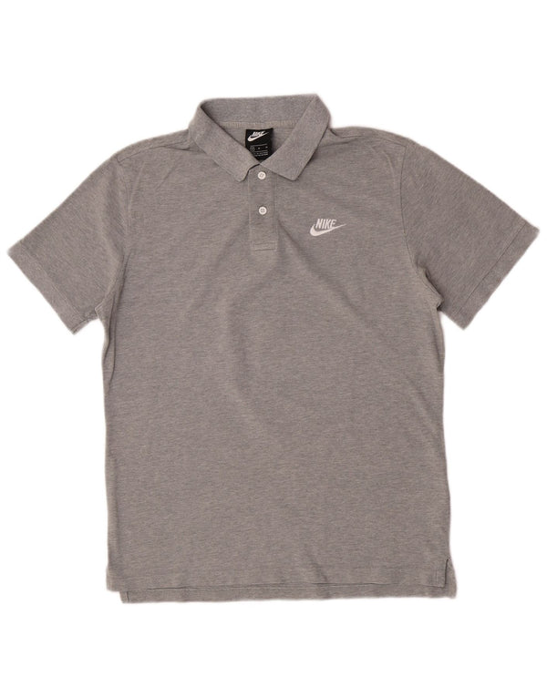 Polo Nike Hombre De Algodón Gris Medio