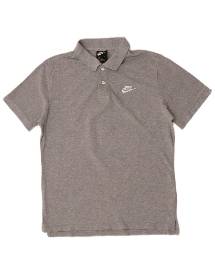Polo Nike Hombre De Algodón Gris Medio