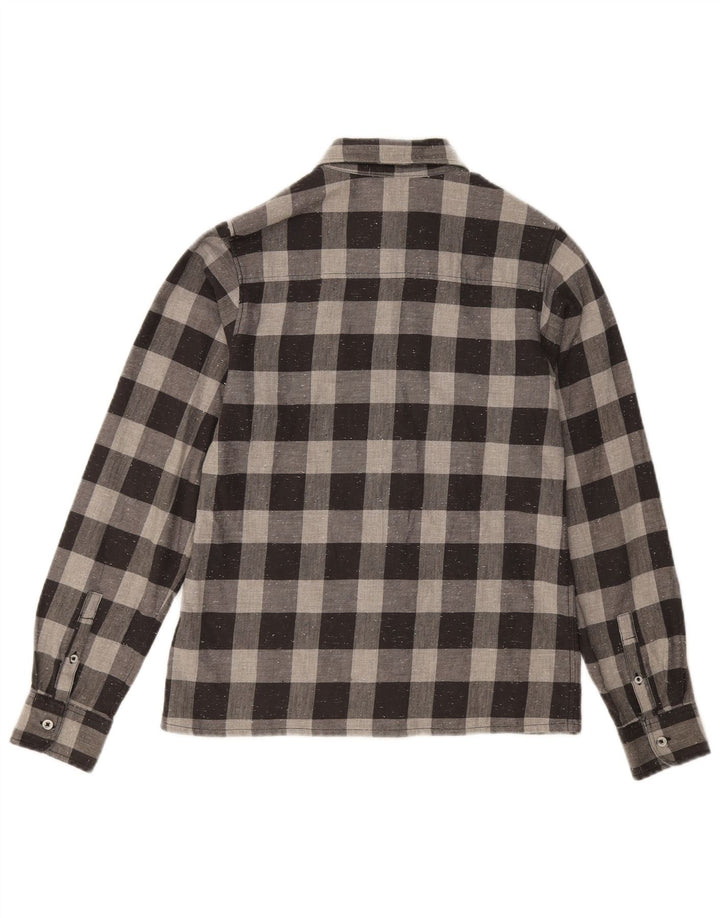 Timberland Camisa de Franela para Niños 13-14 Años Small Gris Vichy Algodón