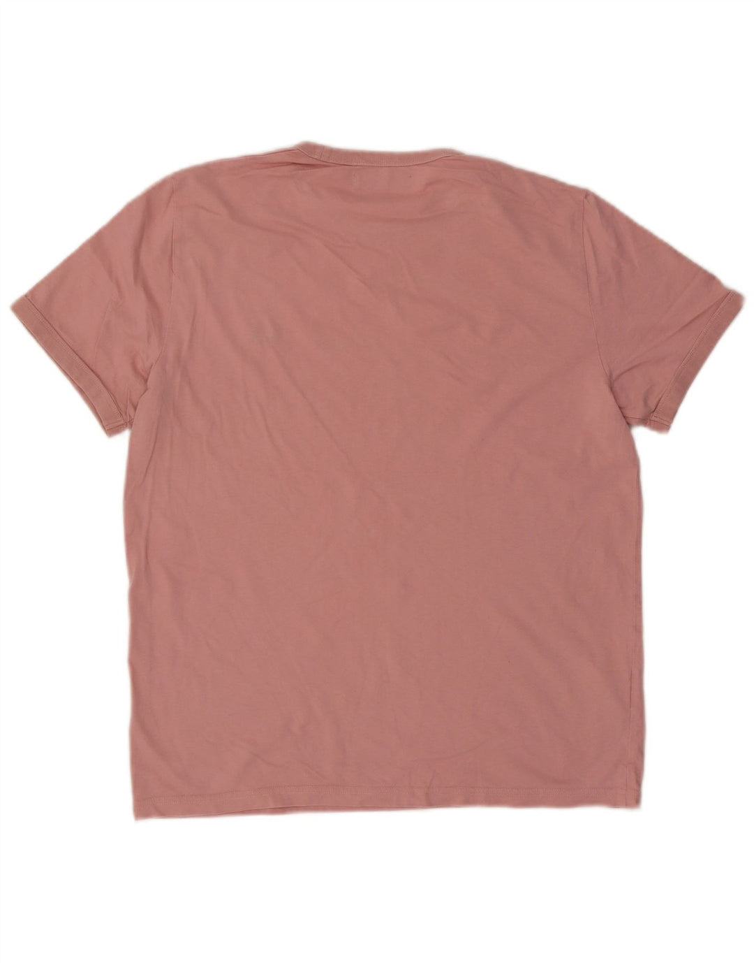 Camiseta Fred Perry Hombre Top Algodón Rosa Medio