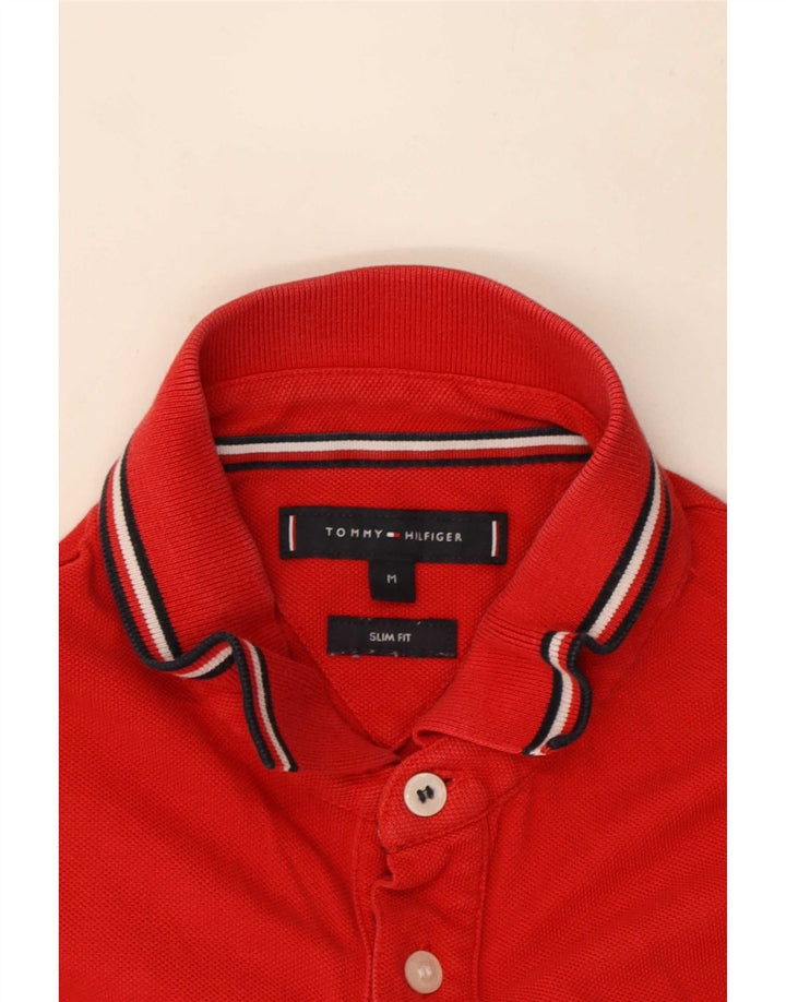 Polo Tommy Hilfiger Hombre Slim Fit Rojo Medio