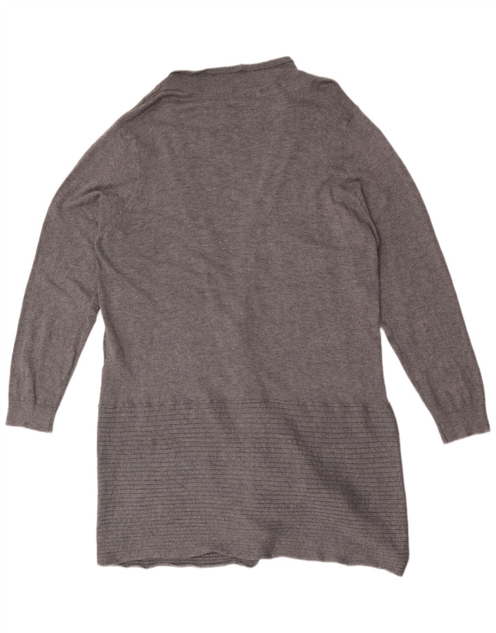Marks & Spencer Suéter Cárdigan Largo Autograph para Mujer UK 46 Grande Gris