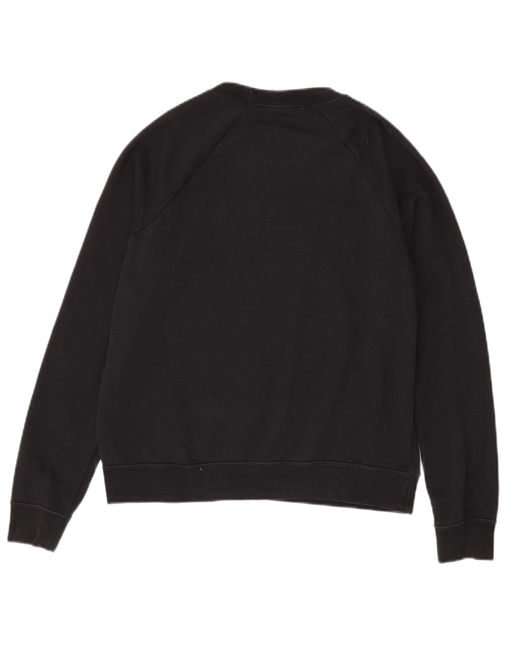 Nike - Sudadera extragrande para mujer, talla 10, talla pequeña, algodón negro