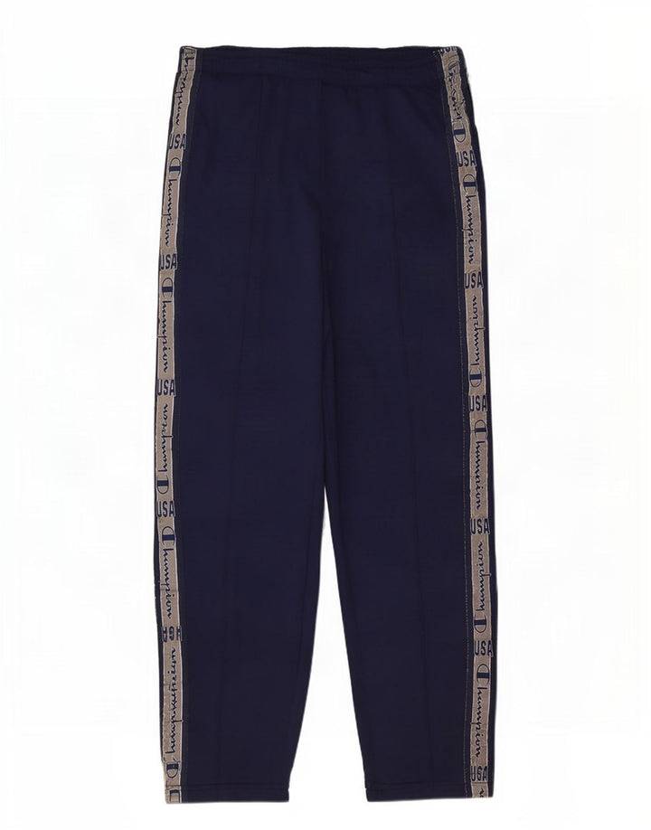 Champion Pantalones De Chándal Con Gráficos En Color Azul Marino Grande Para Hombre