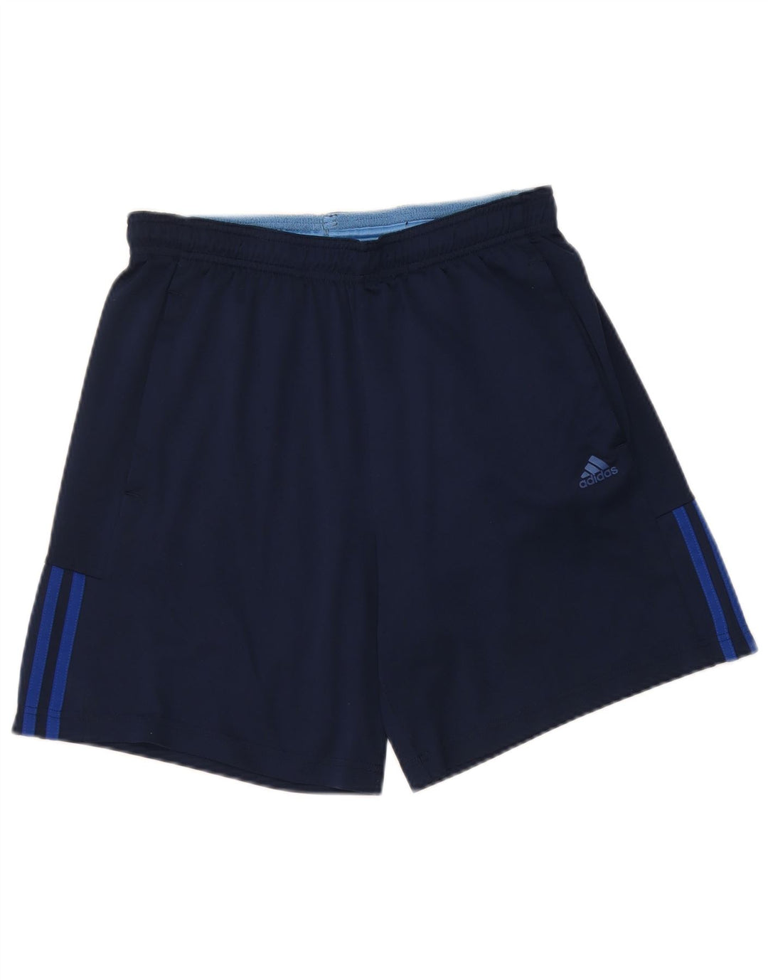 Adidas Pantalones cortos deportivos para hombre Small Azul marino Poliéster